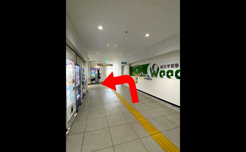 【尾崎駅3分?】LEDライト完備?30㎡?4人並びで広々?完全個室！ダンスの自主練習に最適 大型鏡4枚のアクセス2