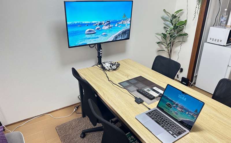 HDMIケーブルでモニターに写せます📺