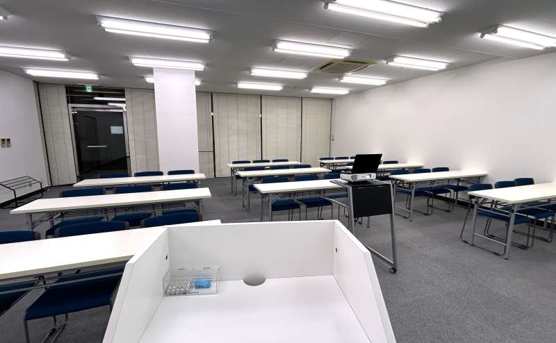 【司会台からは全体が見渡せます！】