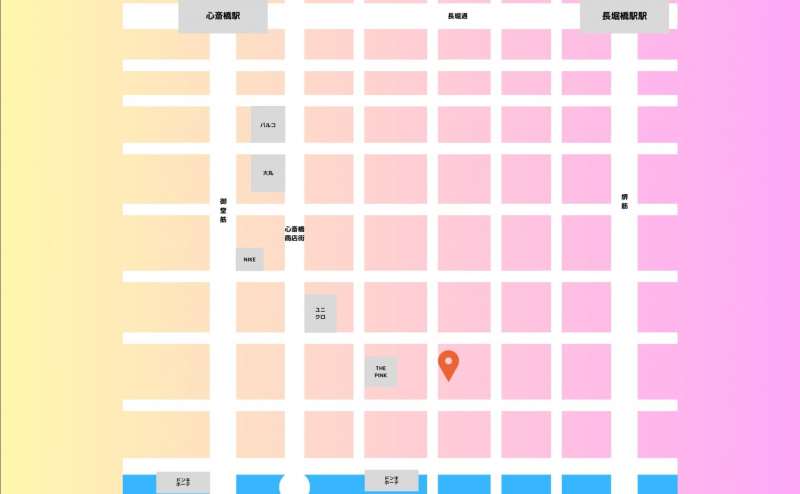 Bar Near心斎橋/貸切Bar/飲み放題600円/カラオケのアクセス1