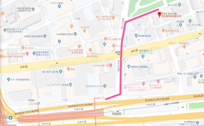 スタジオヴェルデ スタジオ2のアクセス1