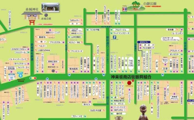 ココロノオフィス神楽坂セミナールームのアクセス1