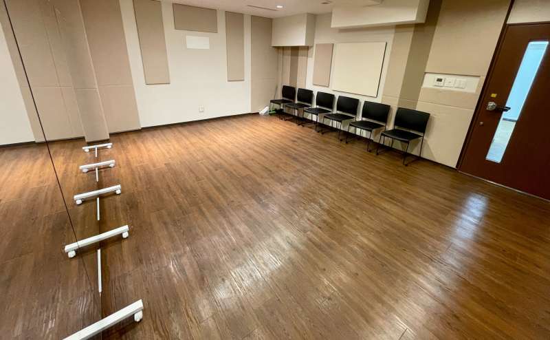 【ダンスレッスン、歌唱、ボイストレーニングなど防音ダンスルームをぜひご活用ください!】 - TIME SHARING 四谷 ダンスルーム7Dの写真