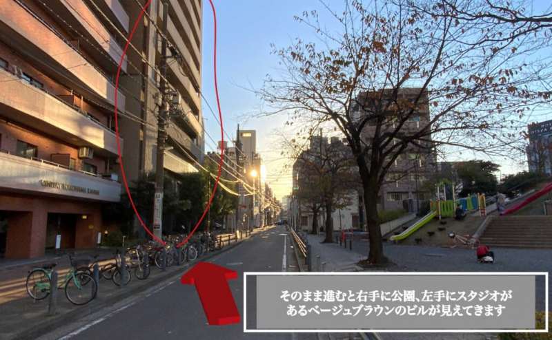 横浜エリア　関内駅5分桜木町駅6分ダンス、ヨガ、YouTube撮影などに利用できるダンススタジオ「STUDIO KK」無料Wi-Fi完備。のアクセス9