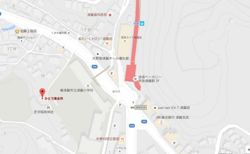 レンタルスペースかとう（2階多目的ホール）のアクセス1